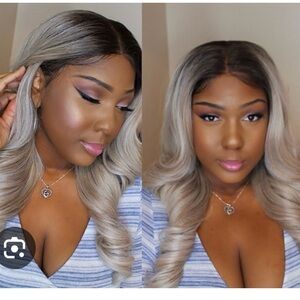 Outre Geneva perfect hairline 24" Pearl Blonde Lace Front Wig